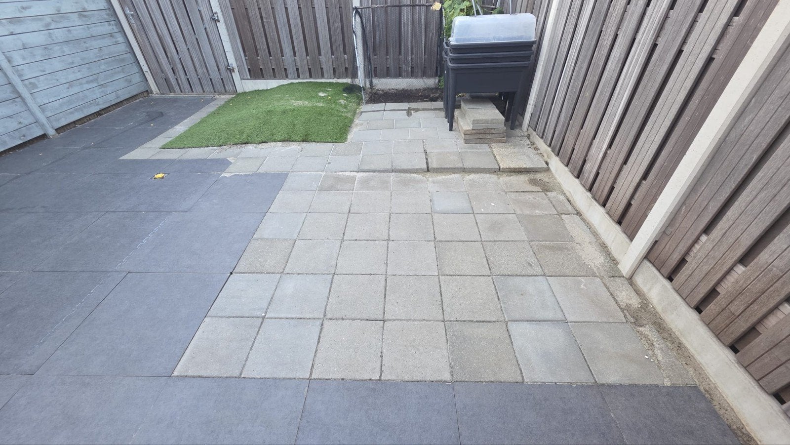 30x30 tegels, Ophalen, Gebruikt, Beton, Terrastegels