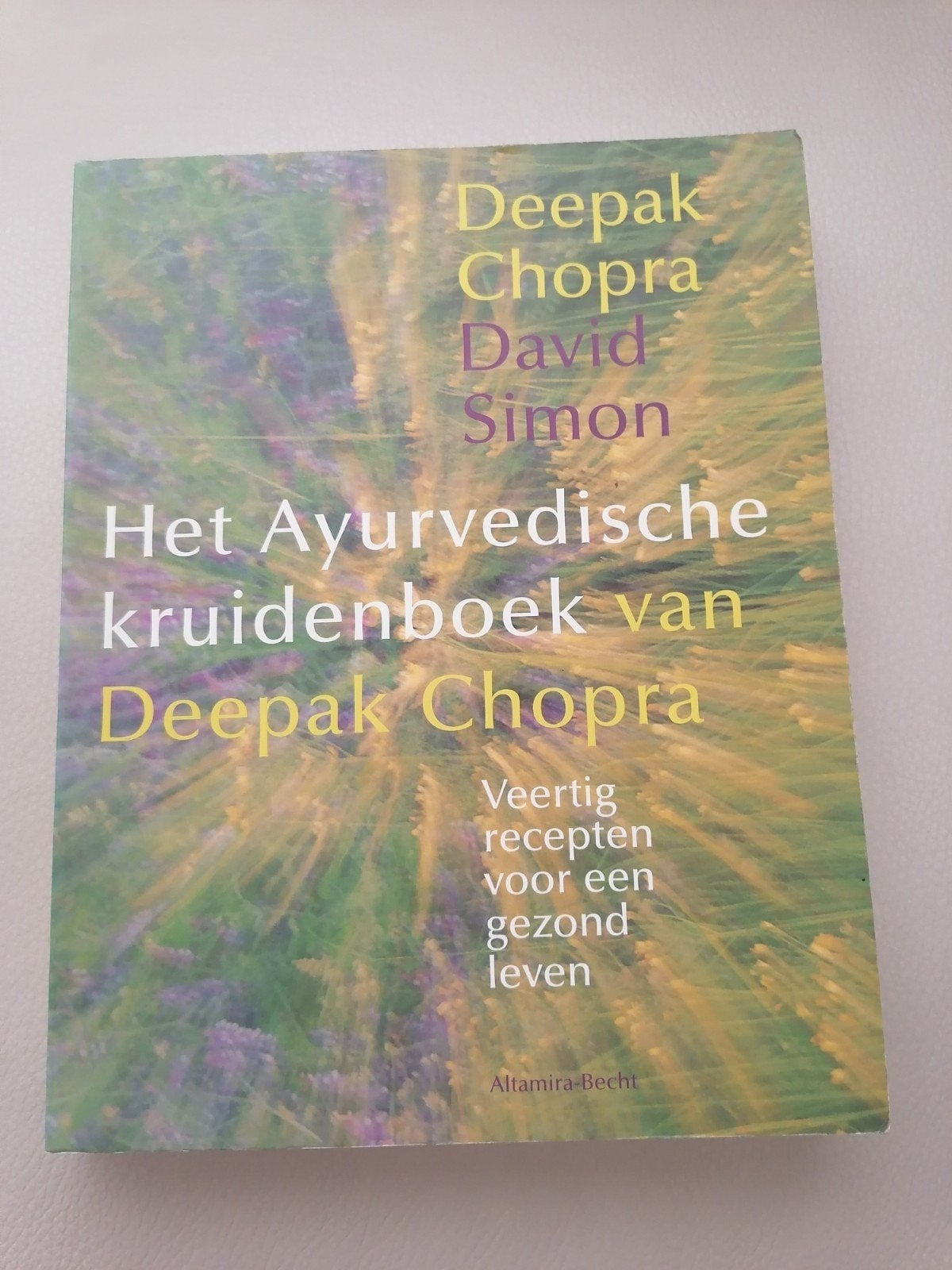 Het Ayurvedische kruidenboek van Deepak Chopra, Ophalen of Verzenden, Gelezen, Kruiden en Alternatief, Deepak Chopra, David Simon