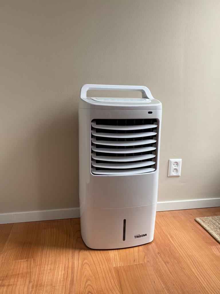 Tristar lucht koeler aircooler, Ophalen, Minder dan 60 m³, 3 snelheden of meer, Zo goed als nieuw
