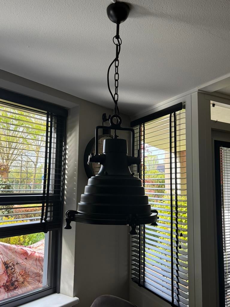 Riviera maison hanglamp factory 56, Ophalen, Zo goed als nieuw, Minder dan 50 cm