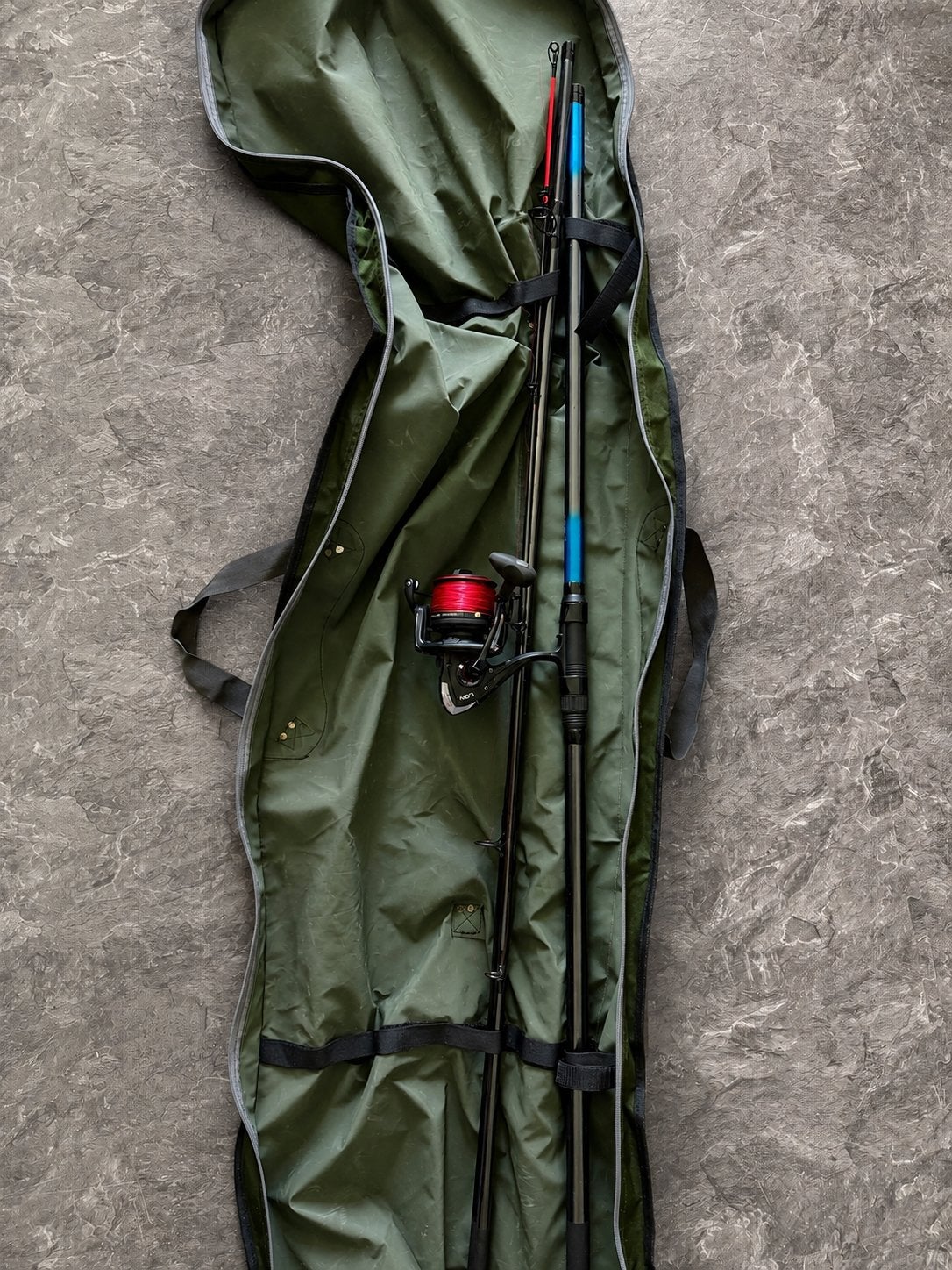 Spartan Surf 200 Strandhengel 4,20 m + Lion Long Cast 9000, Watersport en Boten, Hengelsport | Zeevissen, Ophalen of Verzenden