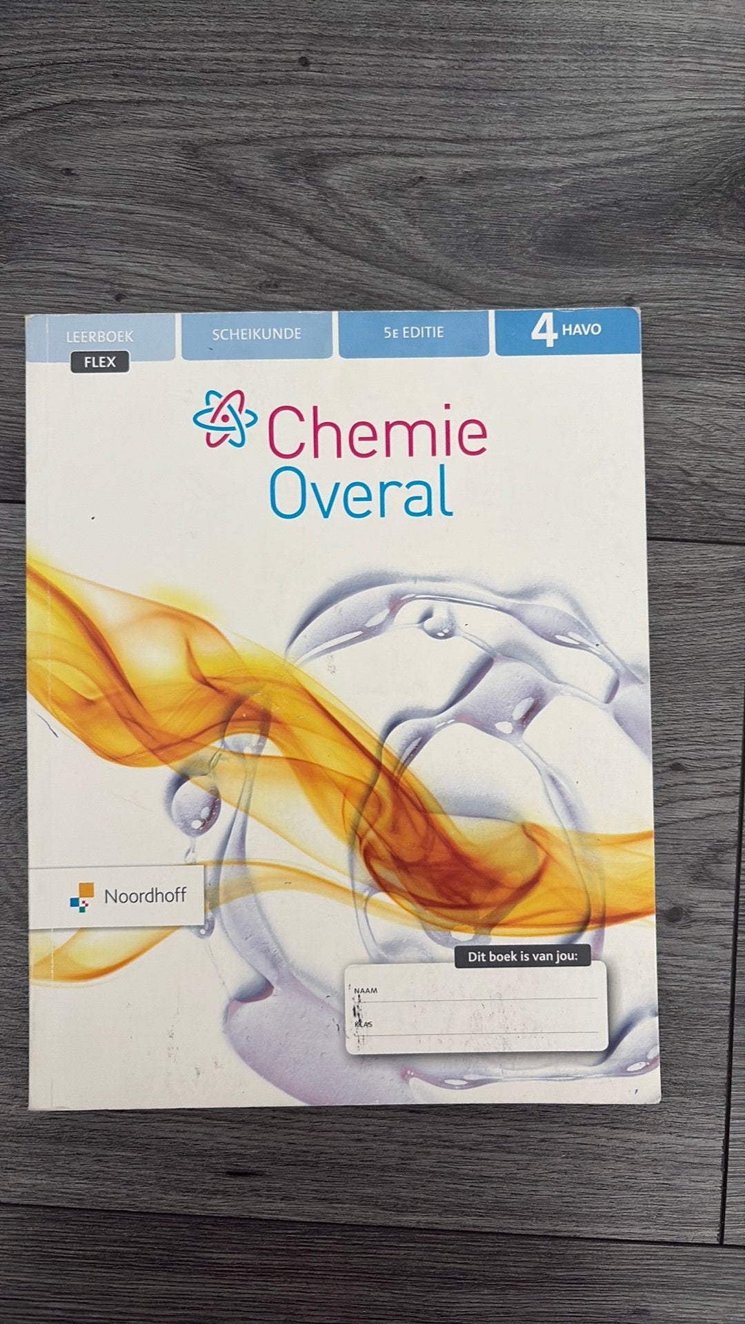 Chemie overal havo 4, Ophalen of Verzenden, Zo goed als nieuw