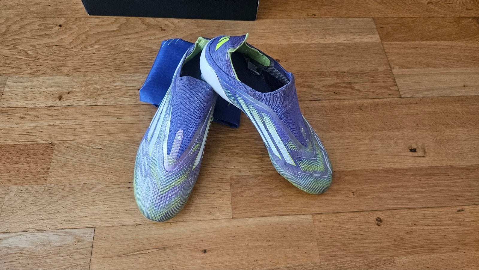 Adidas F50 Elite  LL AG Voetbalschoenen - Paars/Groen, Maat XS of kleiner, Schoenen, Ophalen of Verzenden, Zo goed als nieuw