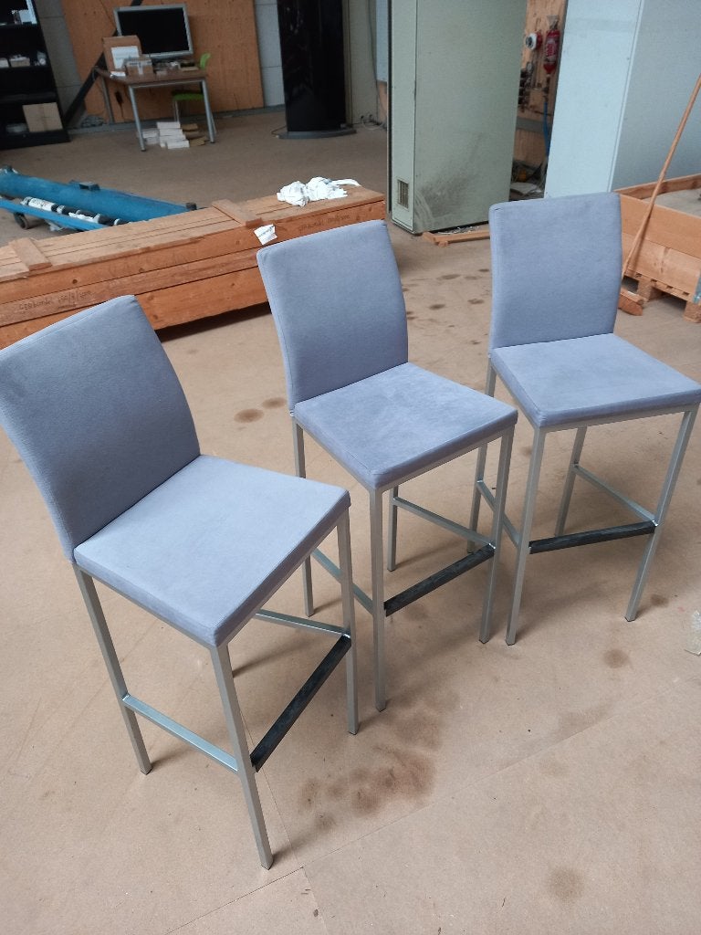 Barkrukken NIEUW 3 stuks, Ophalen, 60 tot 90 cm, Nieuw, Metaal