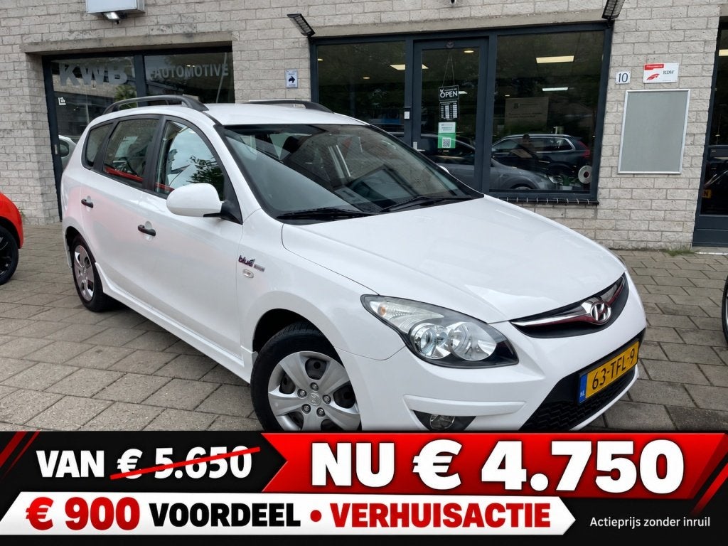 Hyundai I30 CW 1.4i i-Drive Cool | Airco | Nieuwe APK | NAP, Auto's, Euro 5, Gebruikt, 4 cilinders, 1396 cc