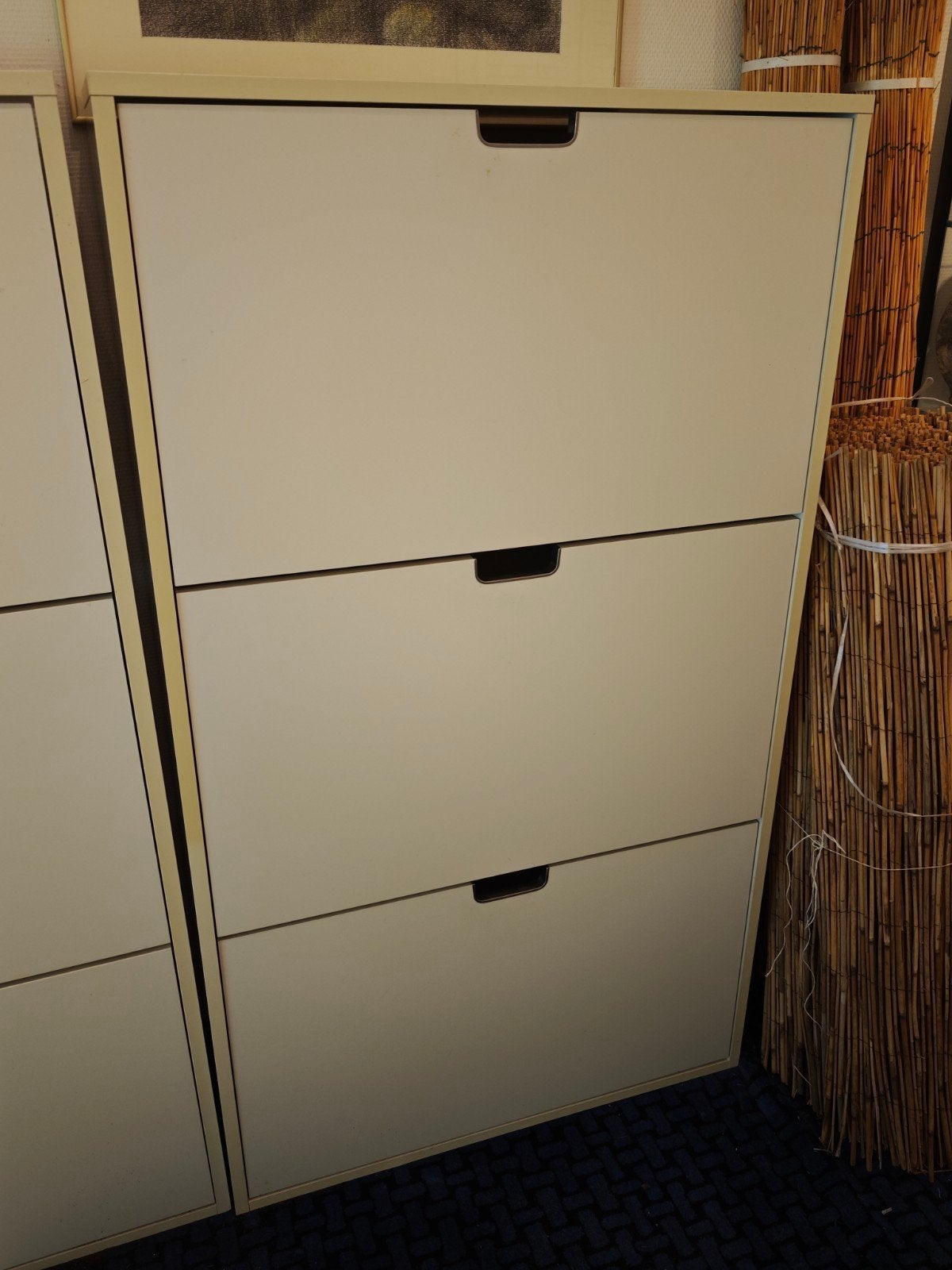 1x IKEA STÄLL Schoenenkast (3 vakken, strakke staat), Huis en Inrichting, Ophalen, Zo goed als nieuw