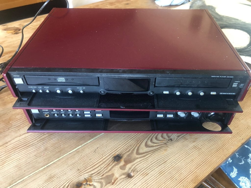 Marantz Stereo tuner/amplifier en CD/cassettedeck-speler, Ophalen of Verzenden, Gebruikt, Analoog