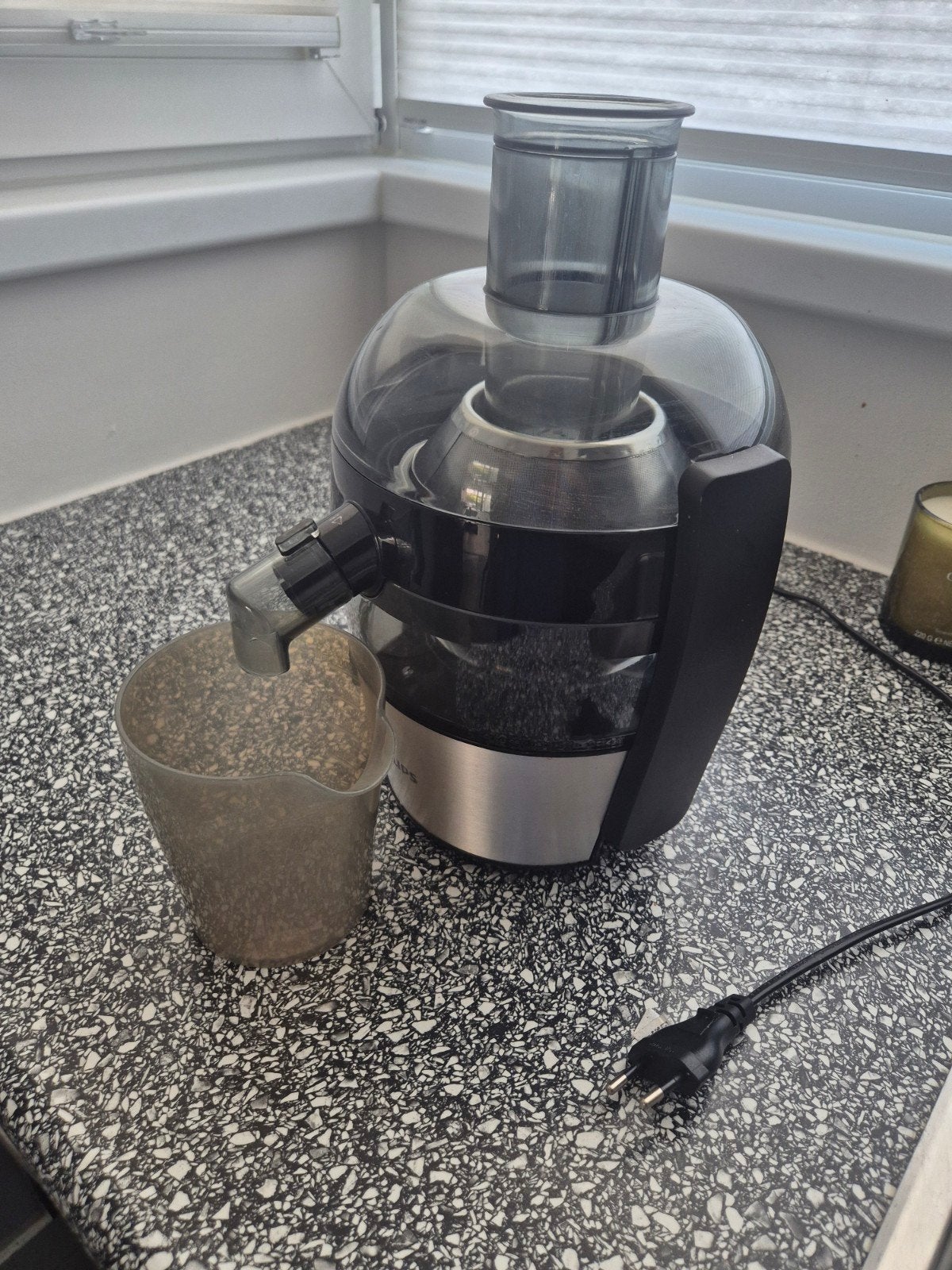 Philips juicer ter overname, Ophalen, Sapcentrifuge