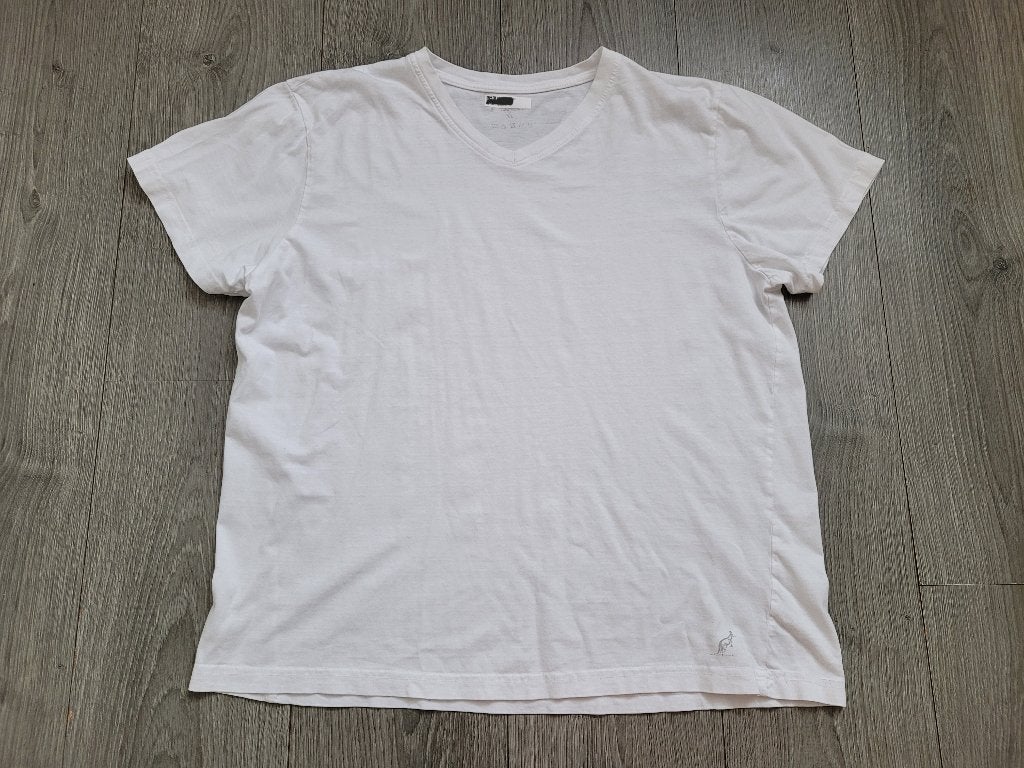 AUSTRALIAN wit T-shirt maat XL ~ HH1026, Wit, Maat 56/58 (XL), Ophalen of Verzenden, Gedragen