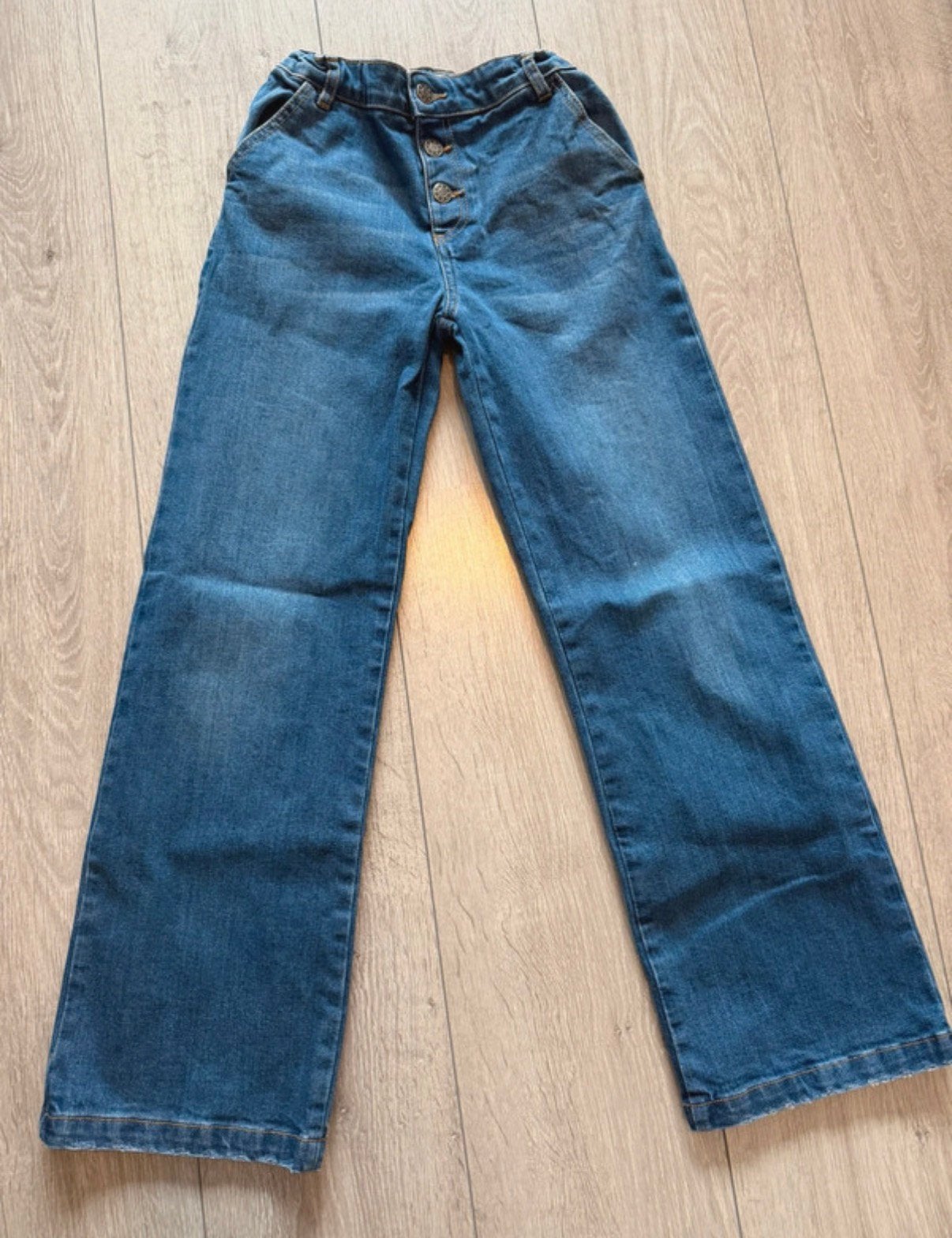 Tocoto vintage jeans 12Y zgan, Ophalen of Verzenden, Zo goed als nieuw, Meisje, Broek
