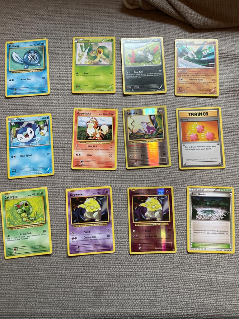 Pokémon kaarten, Ophalen, Gebruikt, Meerdere kaarten, Foil