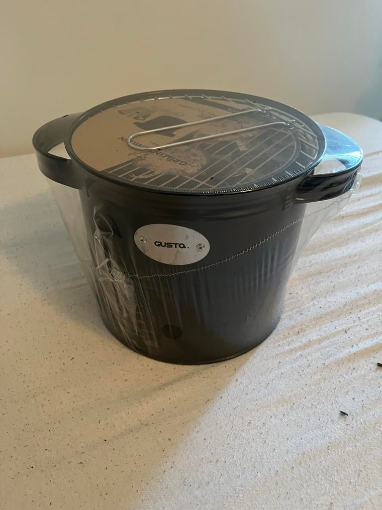 Gusta Mini BBQ Barrel - Nieuw in verpakking, Ophalen of Verzenden, Nieuw, Met accessoires