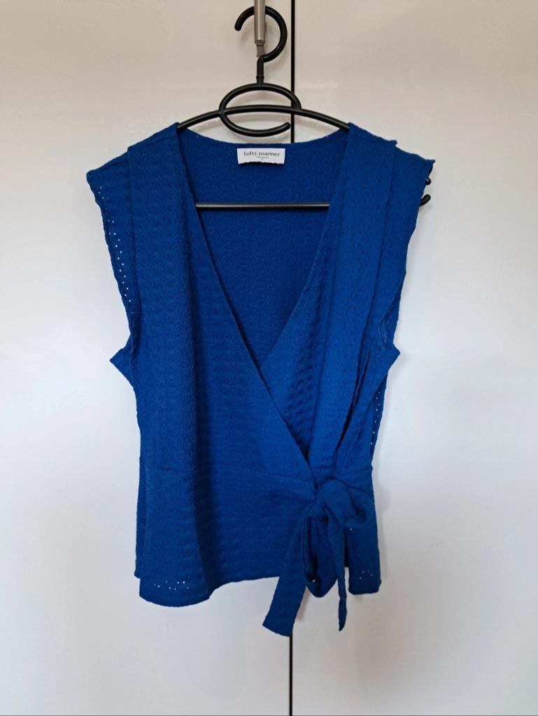 Top Lofty Manner, Ophalen of Verzenden, Nieuw, Blauw, Korte mouw