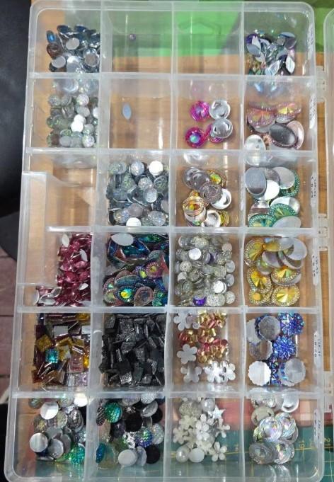 Grote partij voor haarstrikken te maken, Hobby en Vrije tijd, Ophalen of Verzenden, Nieuw, Kraal