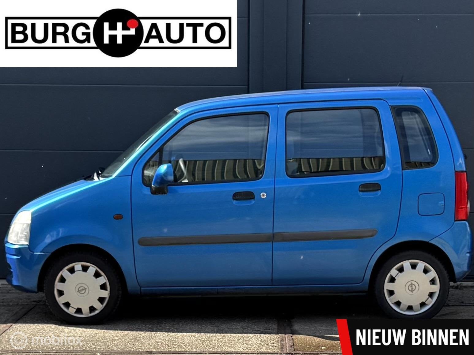 Opel Agila 1.2-16V Comfort - STUURBEKRACHTIGING - TREKHAAK -, Auto's, Voorwielaandrijving, Stof, Gebruikt, 31 €/maand