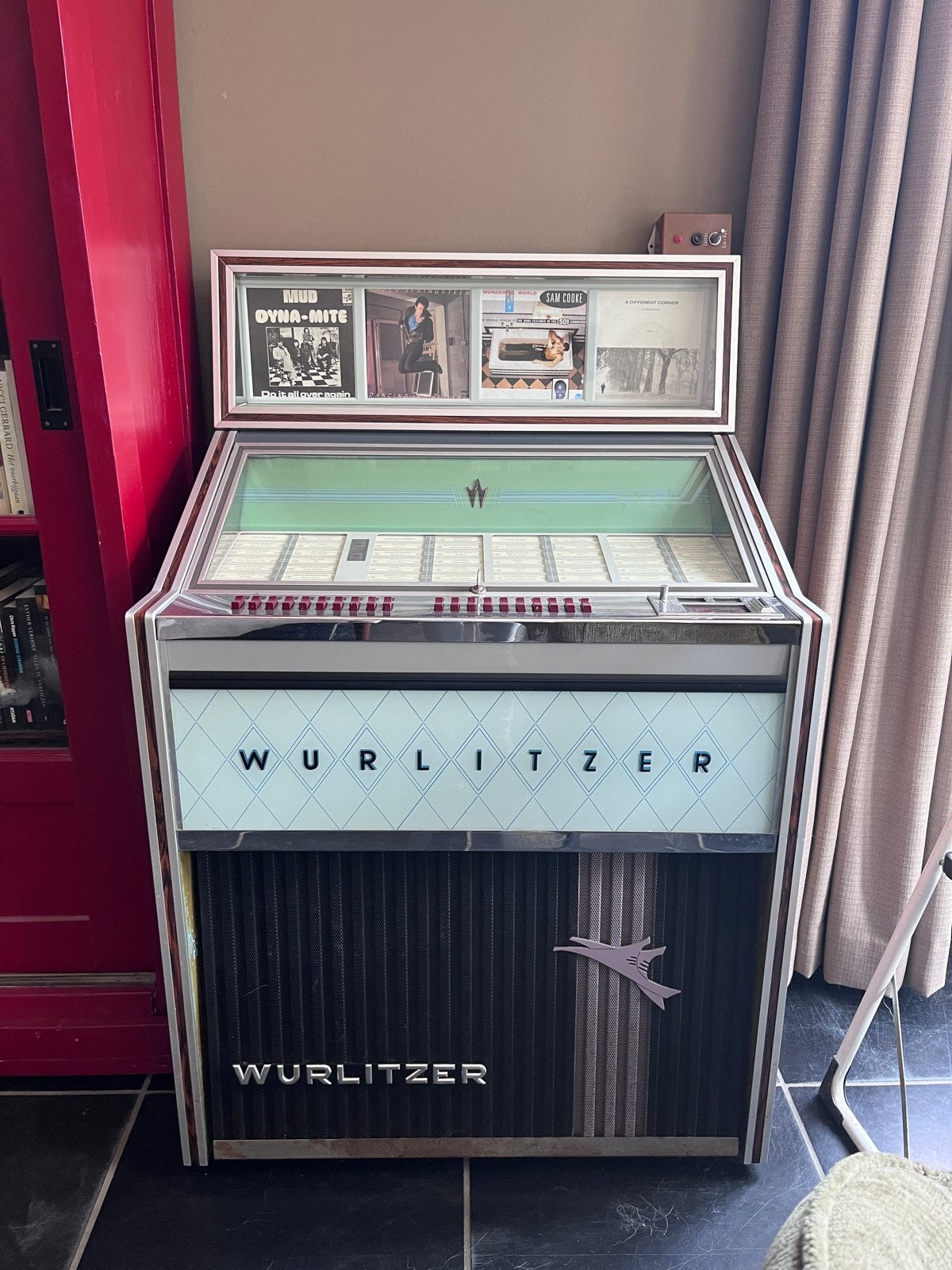 Wurlitzer Jukebox - Vintage Muziekautomaat, Ophalen, Gebruikt, 1960 tot 1970, Wurlitzer