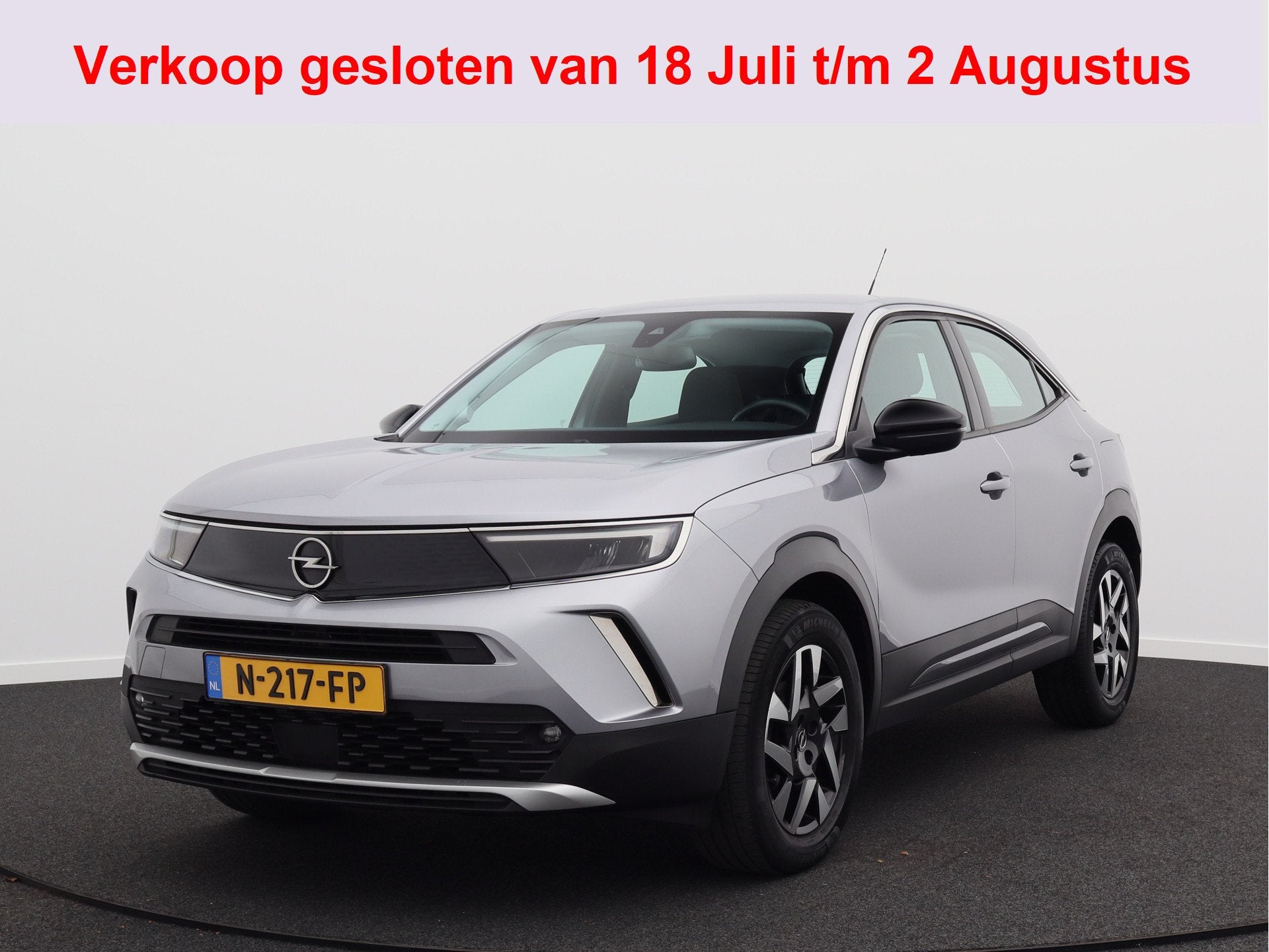 Opel Mokka 1.2 Elegance/ lage km/ zeer mooi! (bj 2021), Voorwielaandrijving, Gebruikt, 1199 cc, 620 kg