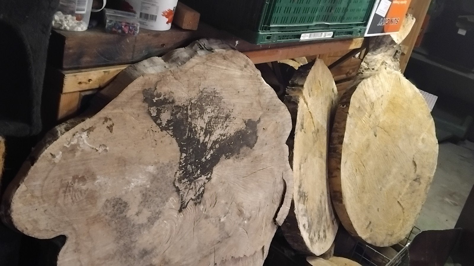 hele grote houtschijven boomschijven houtschijf boomschijf, Ophalen, Nieuw