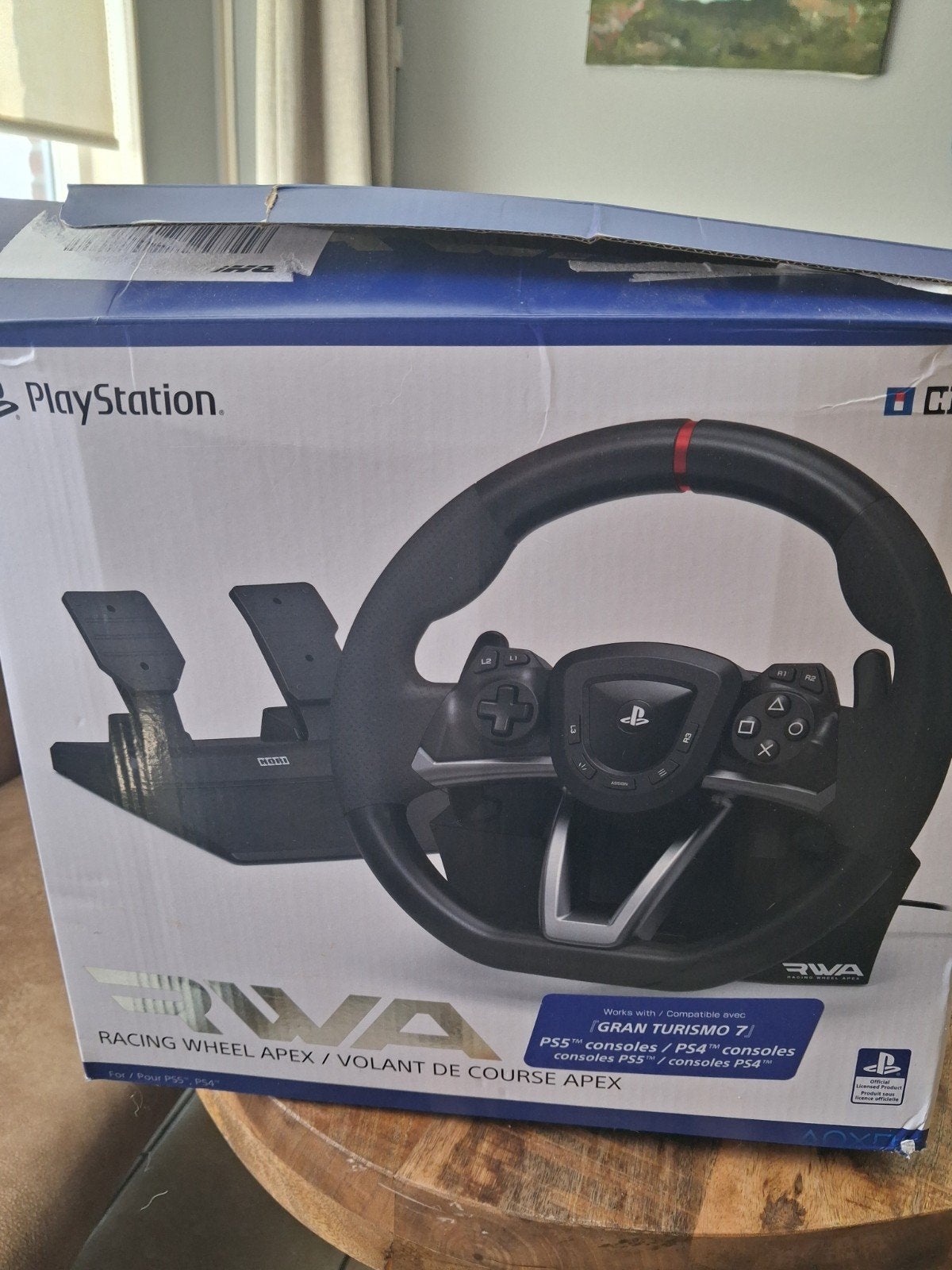 Hori Racing Wheel Apex voor PlayStation (PS4/PS5), Spelcomputers en Games, Spelcomputers | Sony PlayStation Consoles | Accessoires