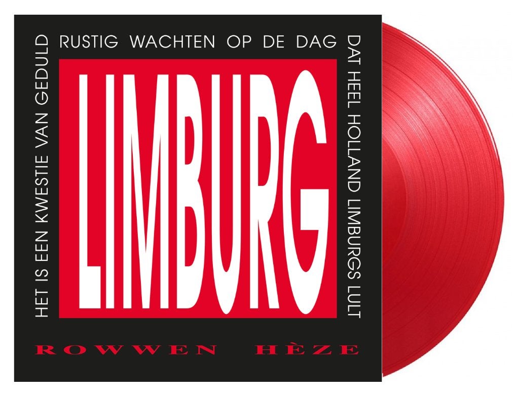 Vinyl Single Rowwen Heze Limburg ROOD Vinyl RSD 2024 NIEUW, Limited edition, 7 inch, Single, 2020 tot heden