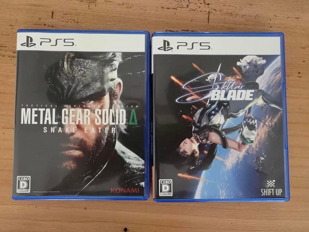 Metal Gear Solid Delta Snake Eater en Stellar Blade PS5, Spelcomputers en Games, Games | Sony PlayStation 5, Ophalen, Zo goed als nieuw