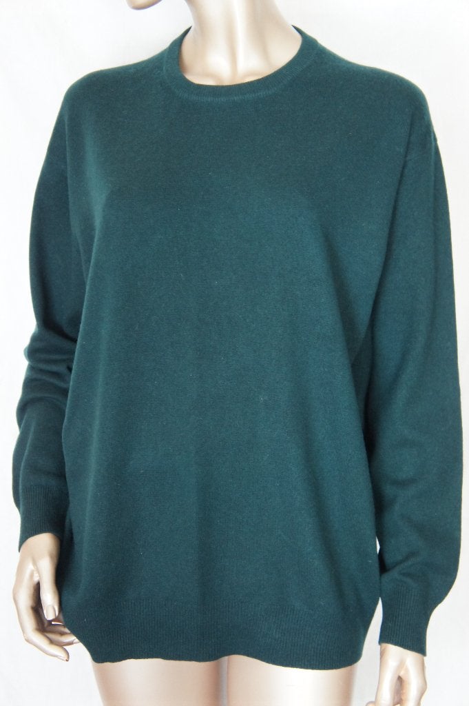 100% CASHMERE trui maat 44/46, Kleding | Dames, Verzenden, Zo goed als nieuw, Maat 42/44 (L), Groen