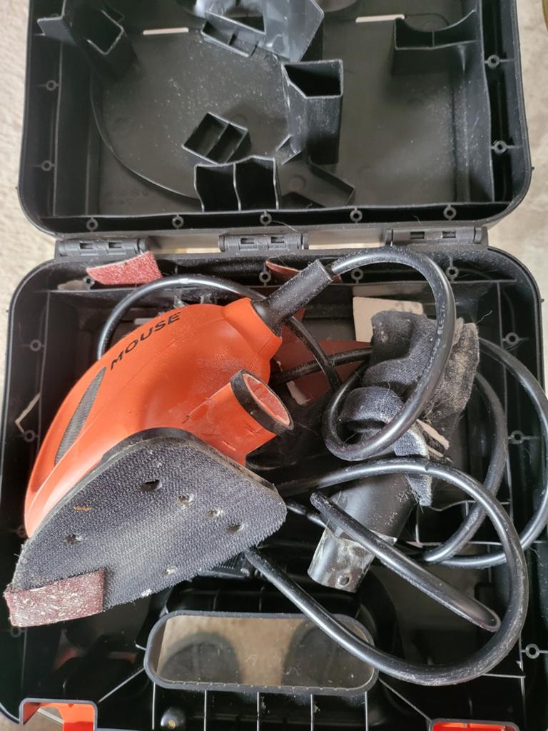 Black+Decker Mouse schuurmachine met koffer, Ophalen of Verzenden