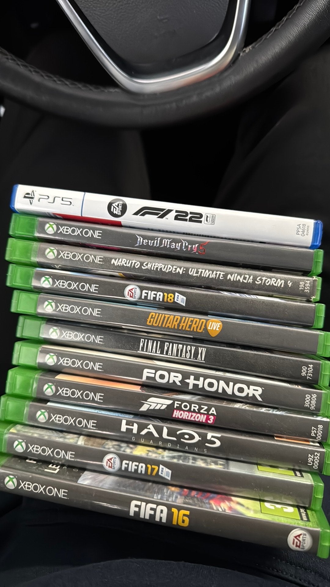 Diverse Xbox One en PS5 Games - F1 22, FIFA, Halo, etc., Spelcomputers en Games, Games | Xbox One, Ophalen, Gebruikt, Overige genres