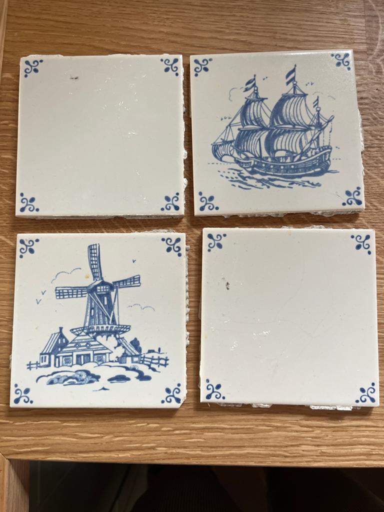 Gezocht: Oud Hollandse tegeltjes 10x10 cm (20-30 stuks), Antiek en Kunst, Ophalen of Verzenden