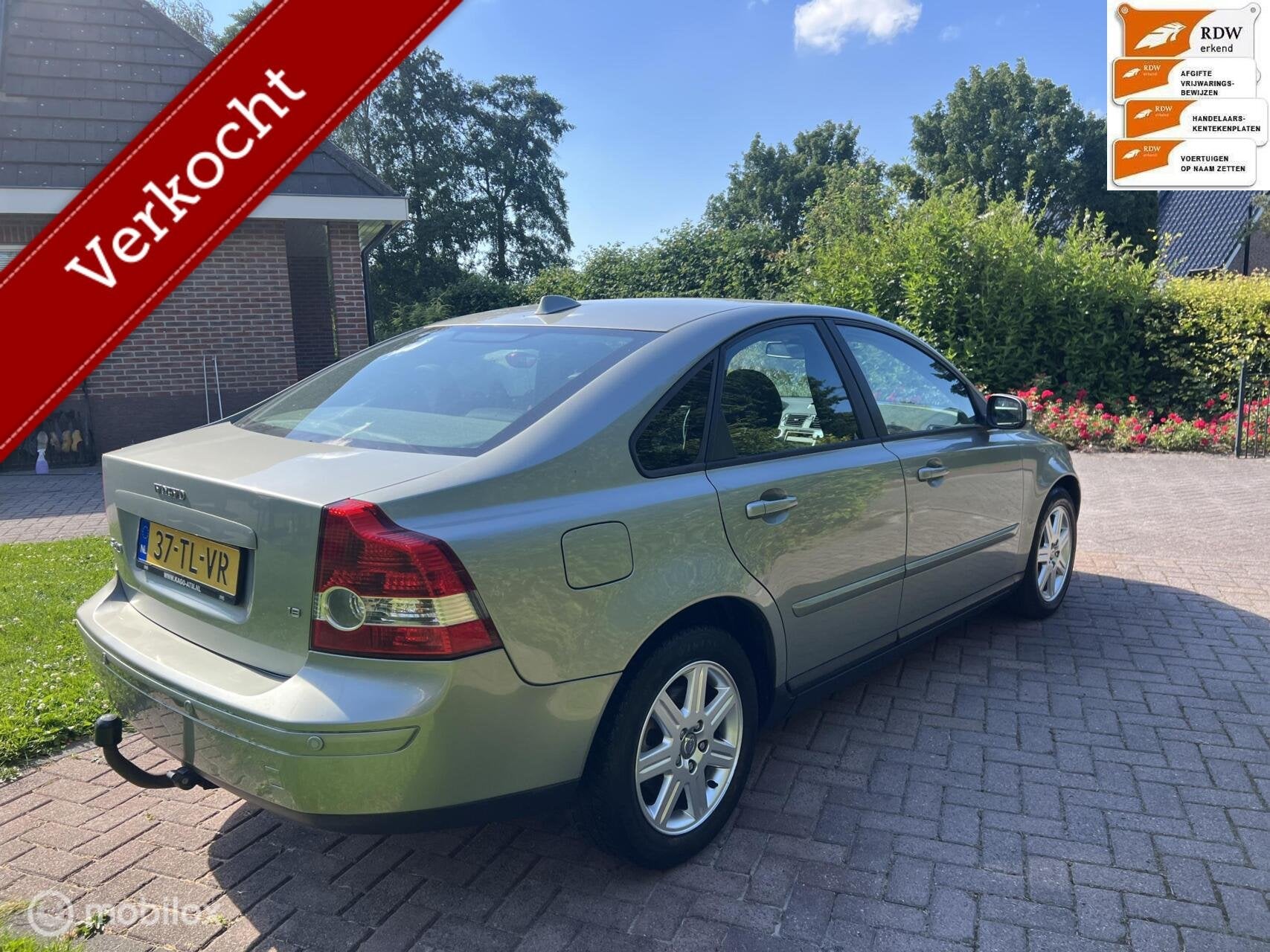Nette Volvo S40 1.8 Edition II bj 2006 nieuwe apk!, Auto's, Volvo, Voorwielaandrijving, 125 pk, Gebruikt, 4 cilinders