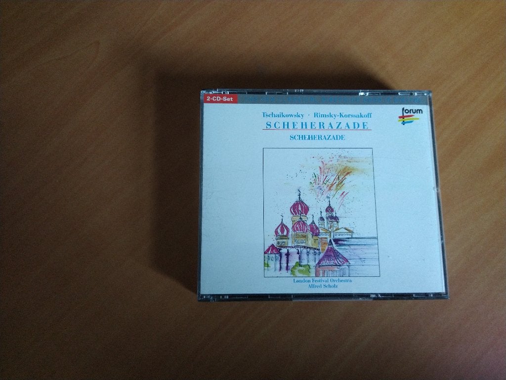 2-CD Tschaikowsky, Rimsky-Korsakoff – Scheherazade, Ophalen of Verzenden, Classicisme, Zo goed als nieuw, Kamermuziek