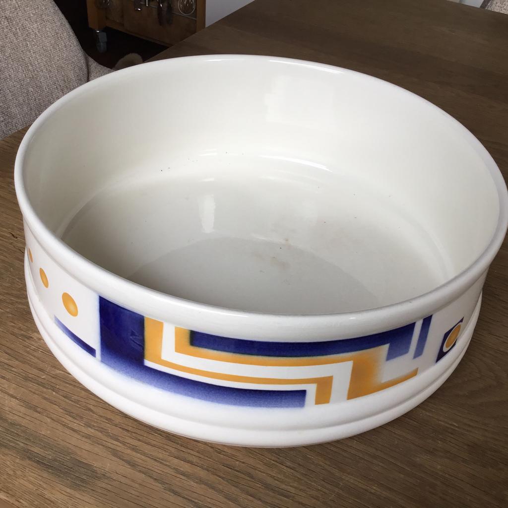 Grote Art-deco schaal Societe Ceramique, M.A., Ophalen of Verzenden