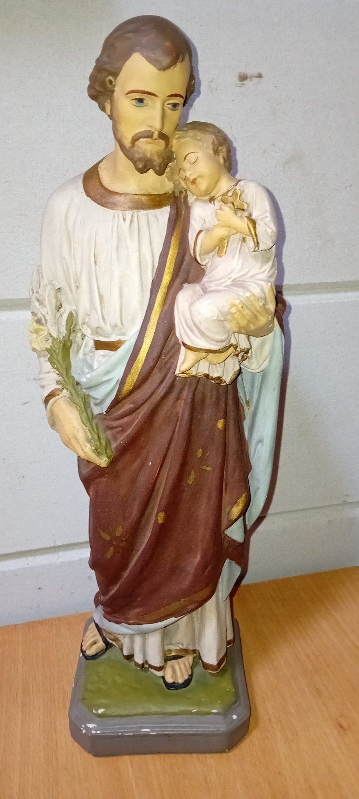 Jozef met Jezus, Ophalen