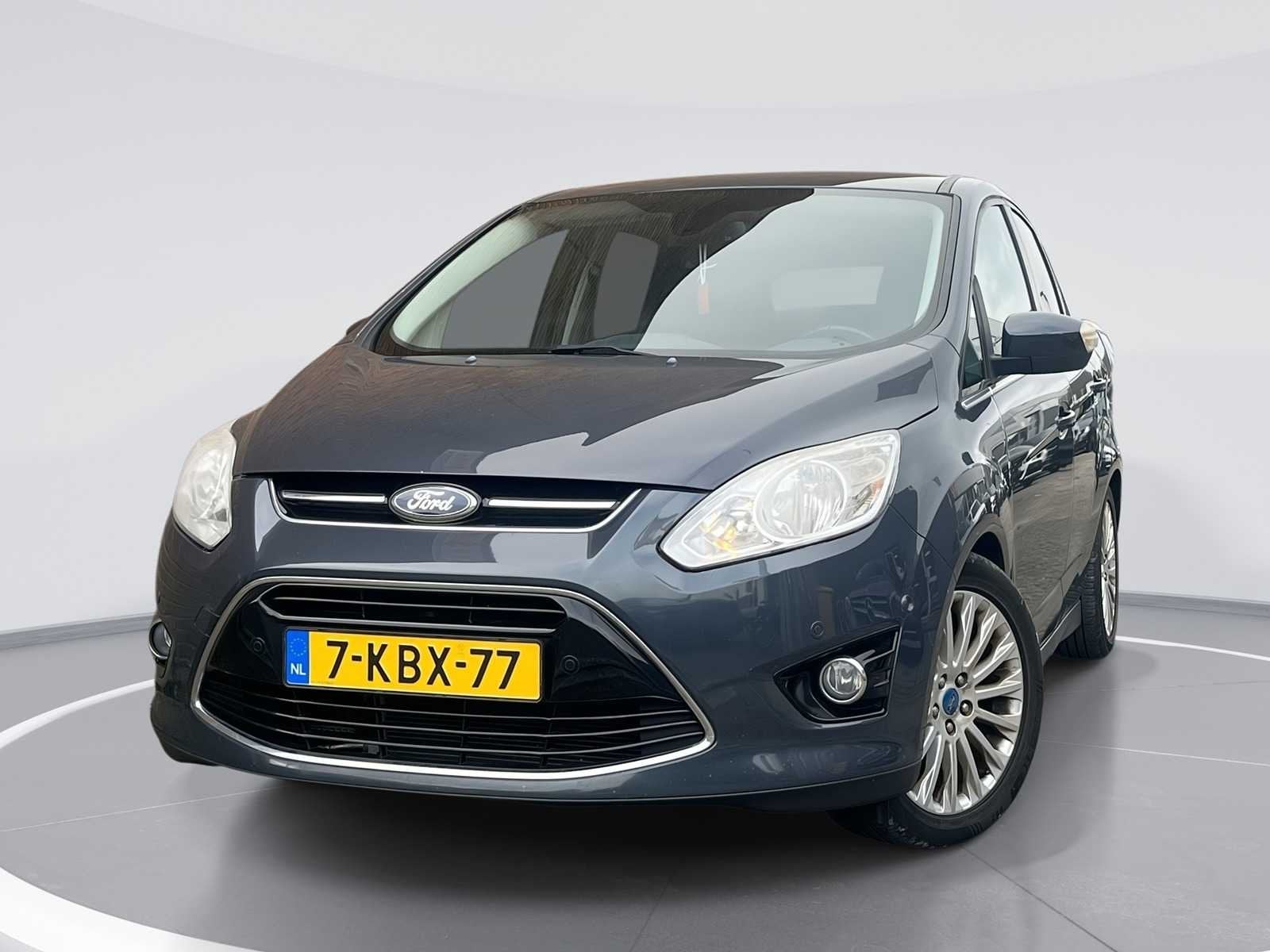 Ford C-Max 1.0 Lease Titanium 2013 | 7-KBX-77, Auto's, Voorwielaandrijving, Euro 5, 125 pk, Gebruikt