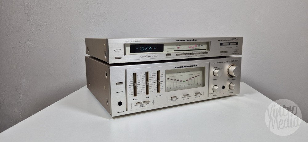 Marantz PM450 Versterker + ST520 Tuner | Stereo | Vintage, Overige merken, Tuner of Radio, Refurbished, Losse componenten