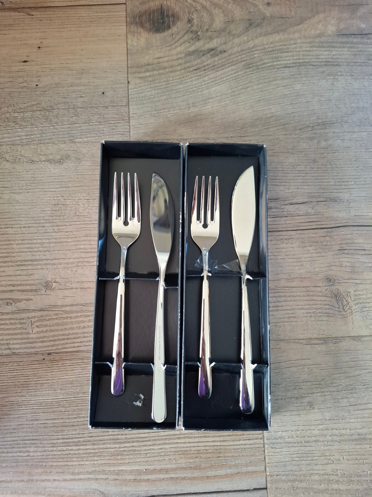 NIEUW!!!   2 x 2-delig visbestek van ZWILLING, Los bestek, Nieuw, Ophalen of Verzenden, Rvs of Chroom