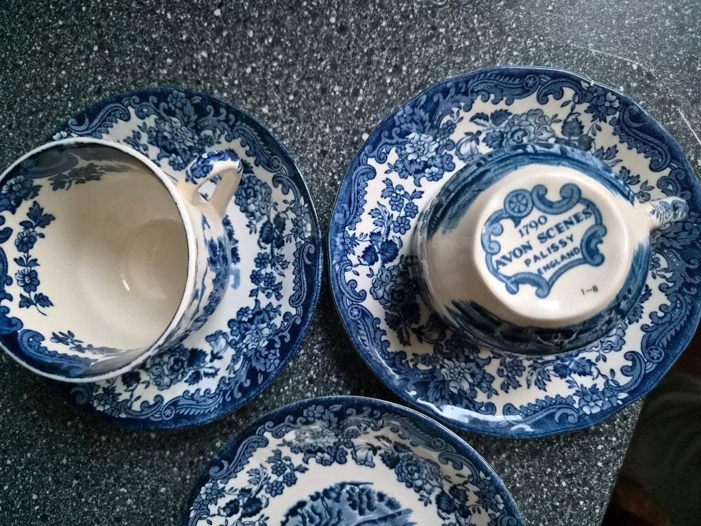 Kop en schotels vintage, Antiek en Kunst, Ophalen of Verzenden