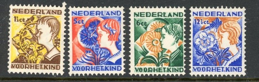 Kinderzegels 1932, NVPH 248-251, ongebruikt, Ophalen of Verzenden, T/m 1940, Postfris