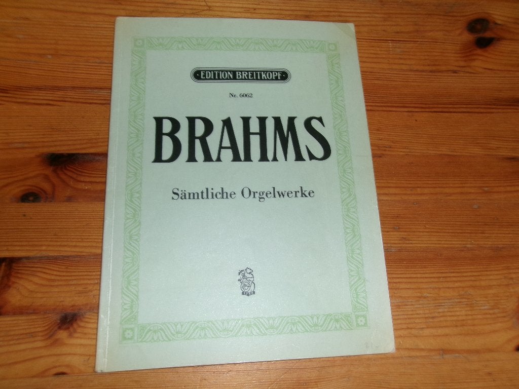 Brahms - samtliche orgelwerken, Orgel, Gebruikt, Klassiek, Ophalen of Verzenden