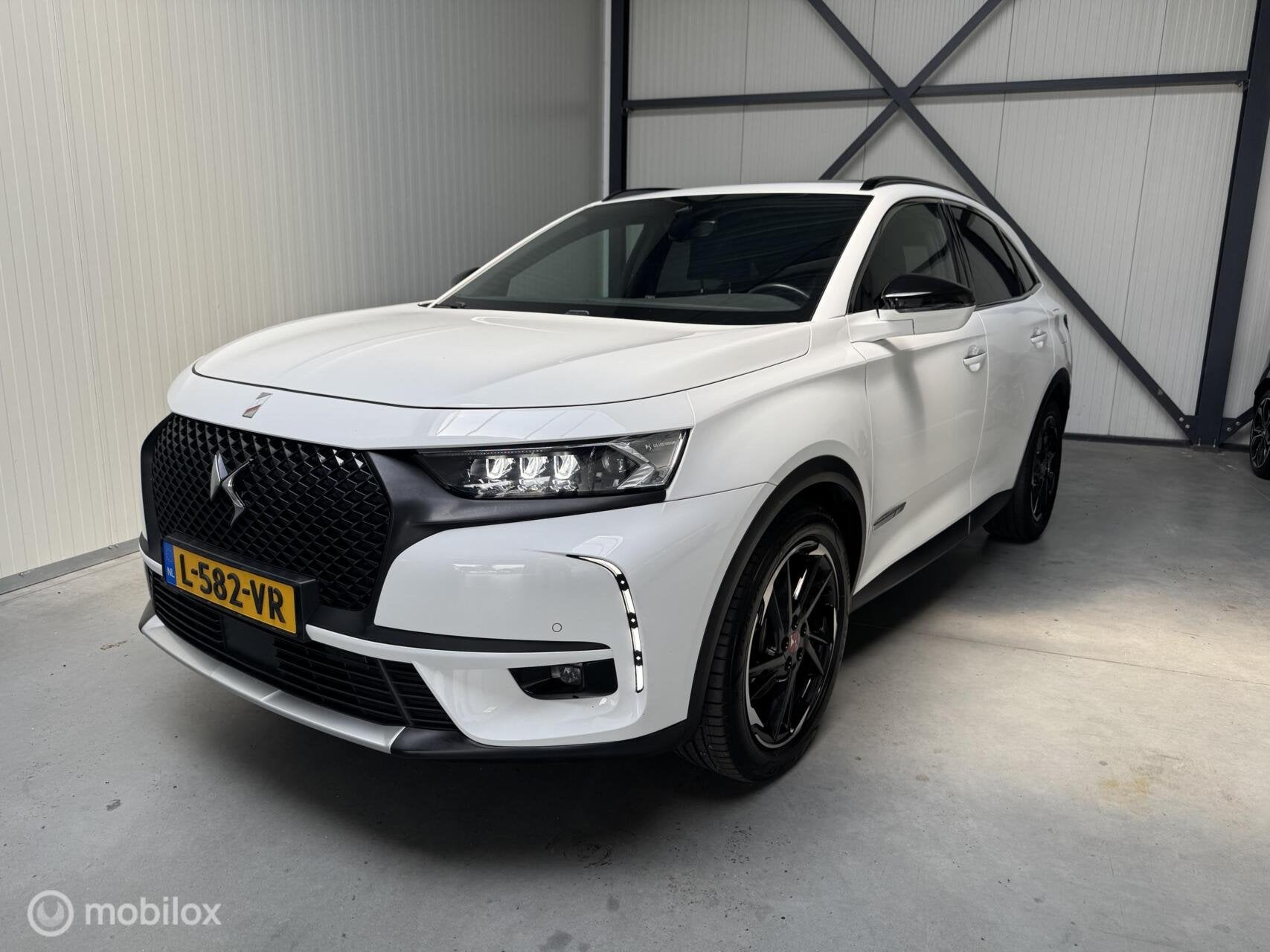 Ds 7 Crossback E-Tense Performance Line+ Aut. PHEV Aut., Auto's, DS, Euro 6, 4 cilinders, Wit, Origineel Nederlands