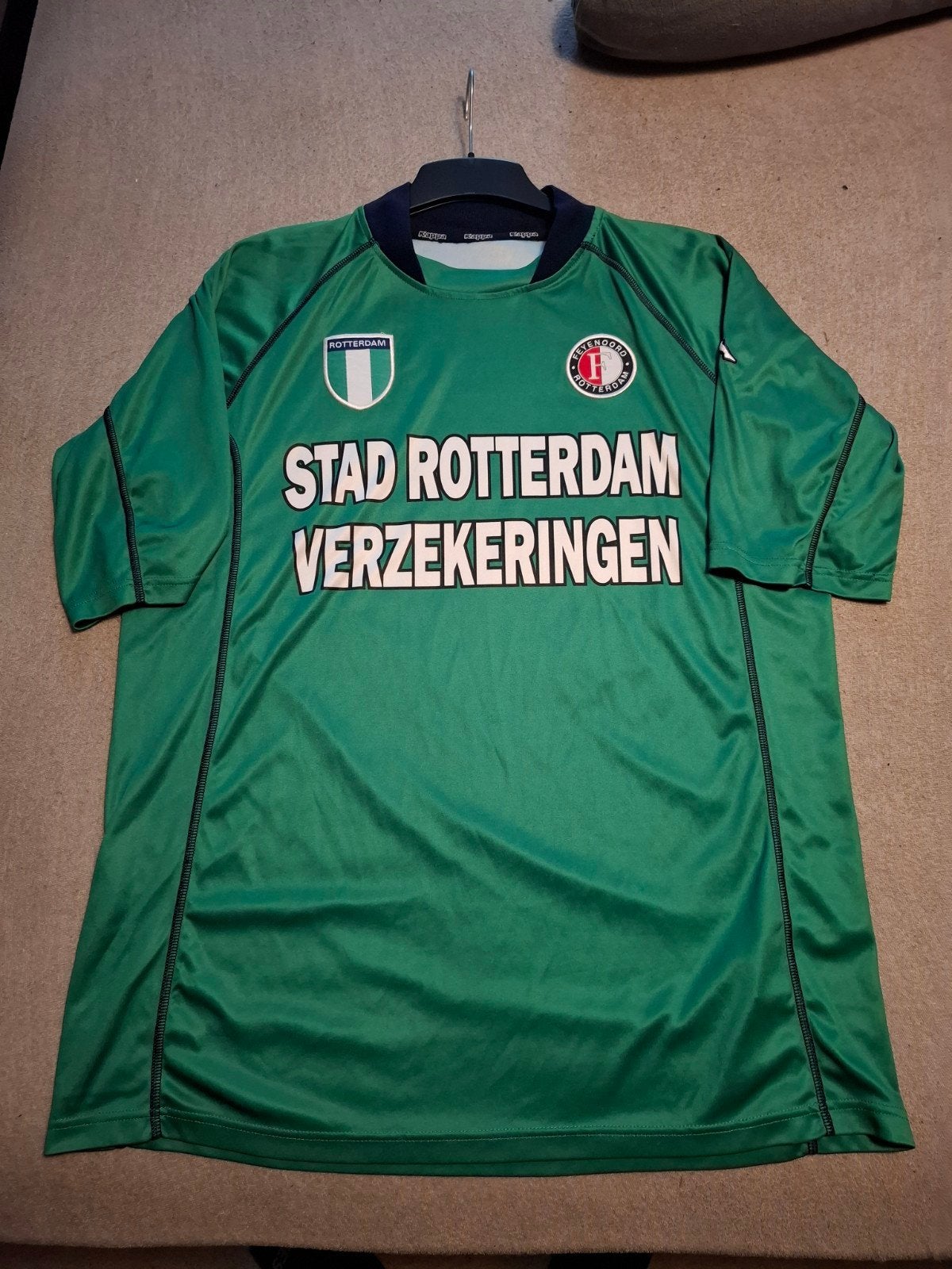 Feyenoord uitshirt 2002-2003. XL, Kappa, Maat 56/58 (XL), Ophalen of Verzenden, Zo goed als nieuw