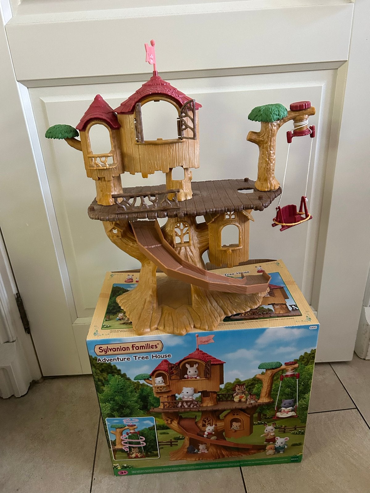 Sylvanian Families Adventure Boomhut Speelset, Ophalen of Verzenden, Zo goed als nieuw, Jongen of Meisje
