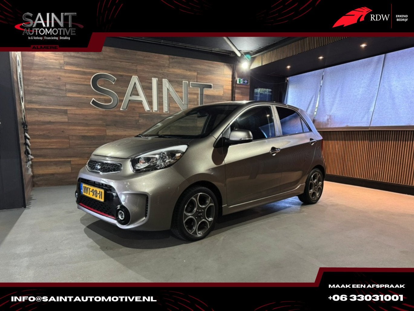 Kia PICANTO 1.2 CVVT | DynamicLine |, Auto's, Voorwielaandrijving, Stof, Gebruikt, Euro 6