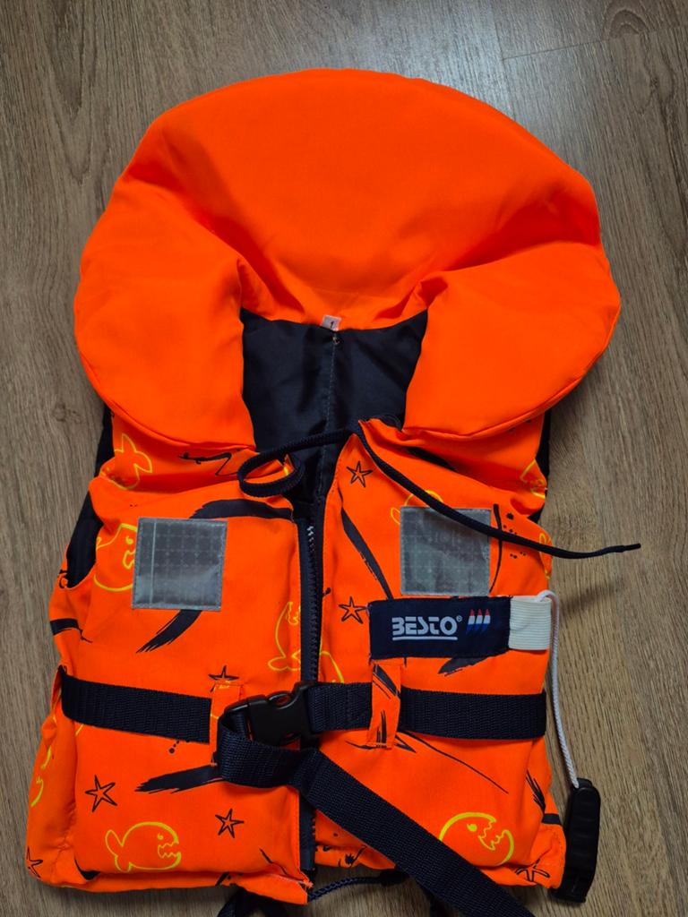 Besto reddingsvest oranje, tot 15 kilo, Ophalen of Verzenden, Gebruikt, Overige typen