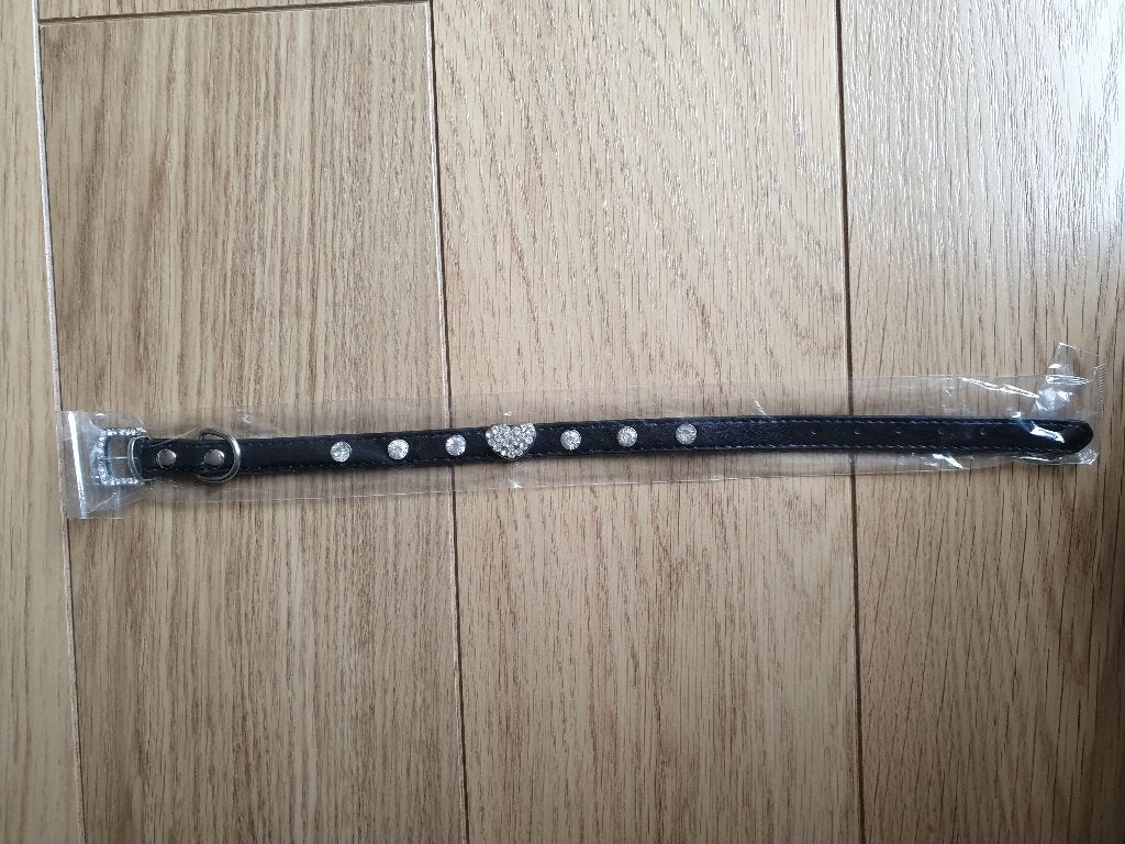 Halsband met strass steentjes, Dieren en Toebehoren, Ophalen of Verzenden, Nieuw, Halsband