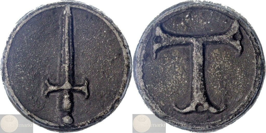 Provincie Zeeland - Reimerswaal Loodje z.j. 'Reimerswaal', Ophalen of Verzenden, Overige materialen, Nederland