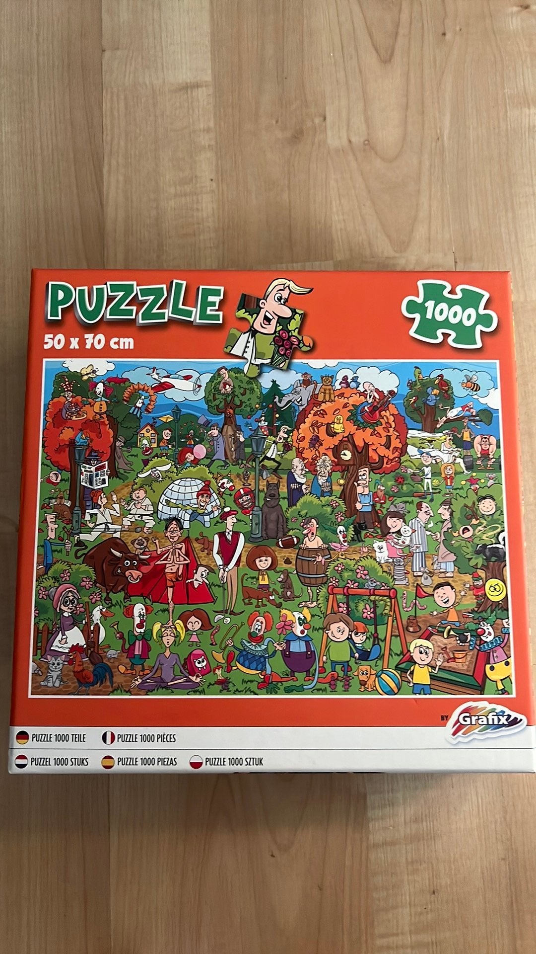Grafix puzzel 1000 stukjes, Ophalen of Verzenden, 500 t/m 1500 stukjes, Zo goed als nieuw