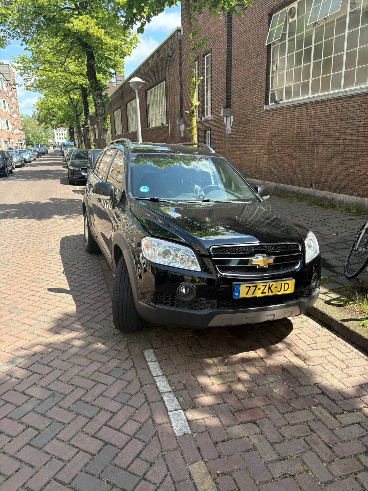 Distributieriem stuk - Chevrolet Captiva 2.4 2WD 2008 Zwart, Auto's, Chevrolet, Voorwielaandrijving, 136 pk, 4 cilinders, Zwart
