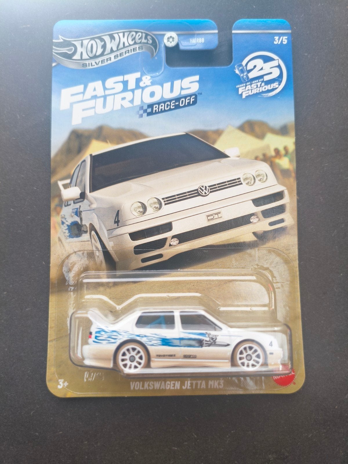 Hot Wheels Volkswagen Jetta MK3 Fast & Furious Race-Off, Ophalen of Verzenden, Nieuw