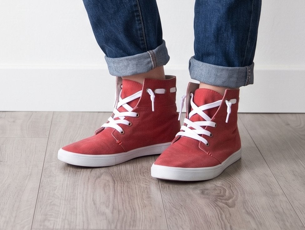 Hub - NIEUW - prachtige rode sneakers - maat 40, Verzenden, Hub, Nieuw, Sneakers of Gympen